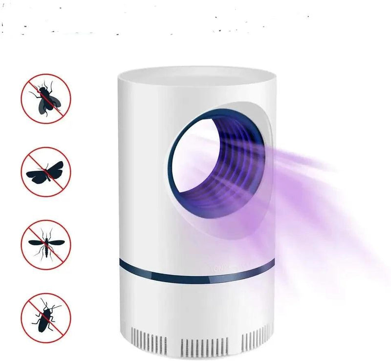 luminoso anti mosquito, lampada led, usb com armadilha removivel - hipermagazin